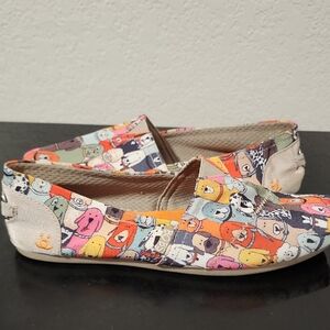 BOBS from Skechers Colorful Dog Print Flats